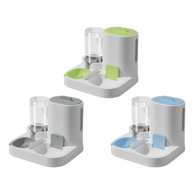 Alimentador automático para animais de estimação, dispensador de água, tigela portátil para cães
