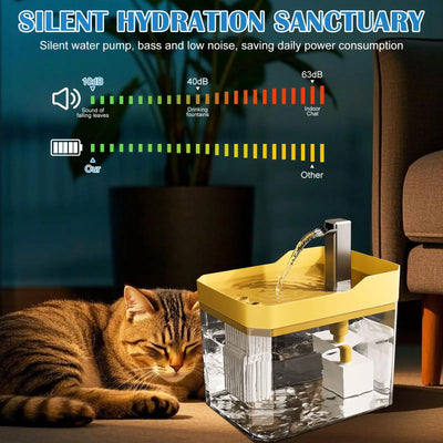 Bebedouro Automático para Gatos com Filtro USB