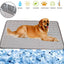 Tapete refrescante para cães, almofada refrescante para animais de estimação, almofada refrescante para canis, caixas, carros, interior e exterior, tapete de seda gelada.