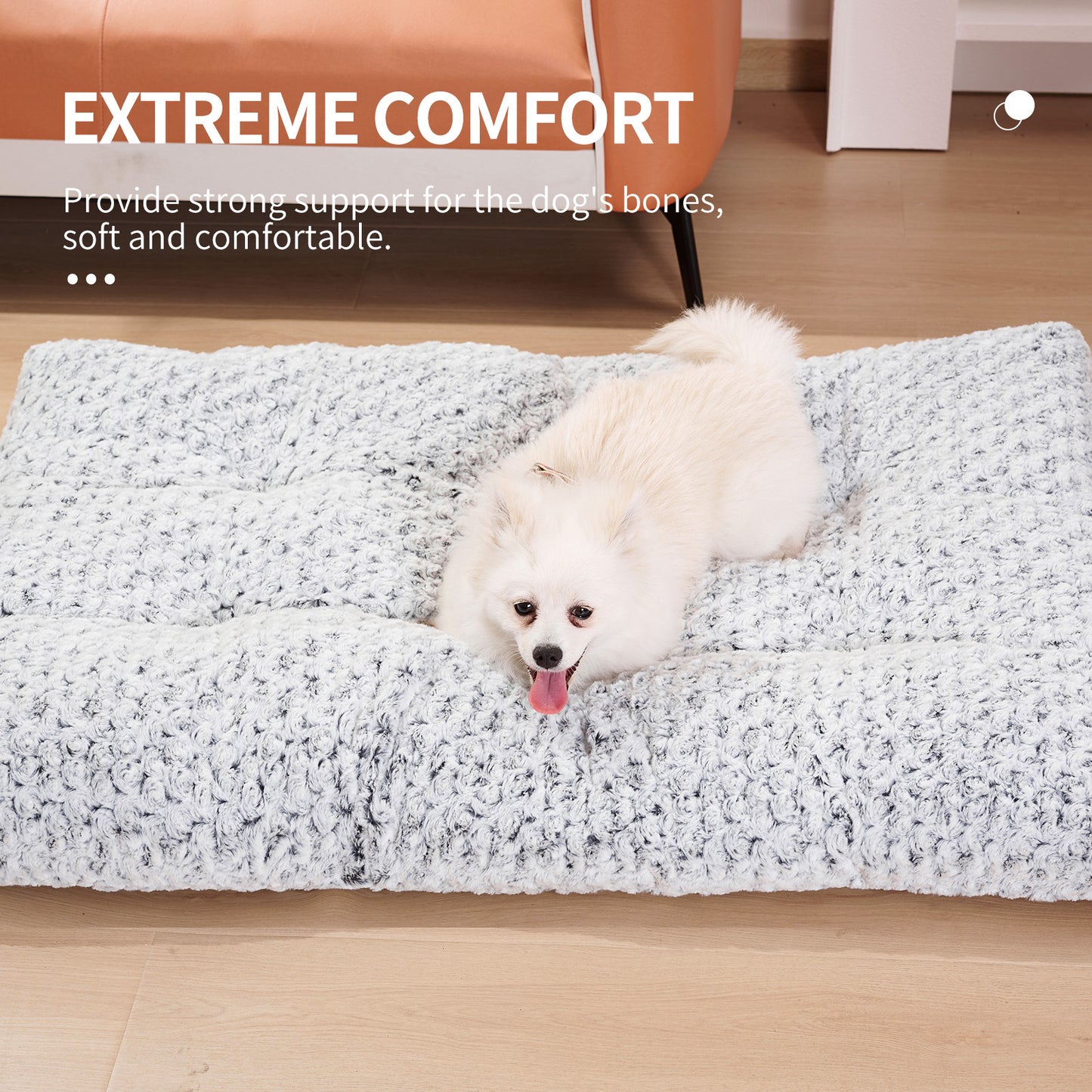 Cama para cão,  em veludo rosa, pequenos, médios e grandes, circular em lã, macias e macias, tapetes para cães dormirem fofinhos