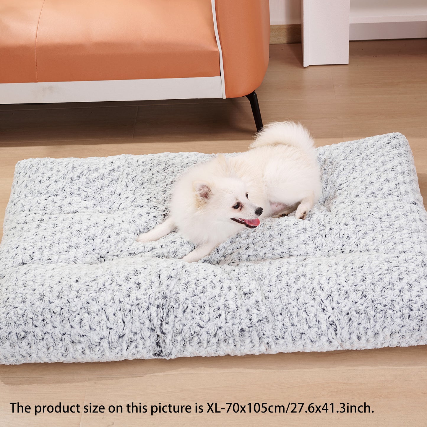 Cama para cão,  em veludo rosa, pequenos, médios e grandes, circular em lã, macias e macias, tapetes para cães dormirem fofinhos