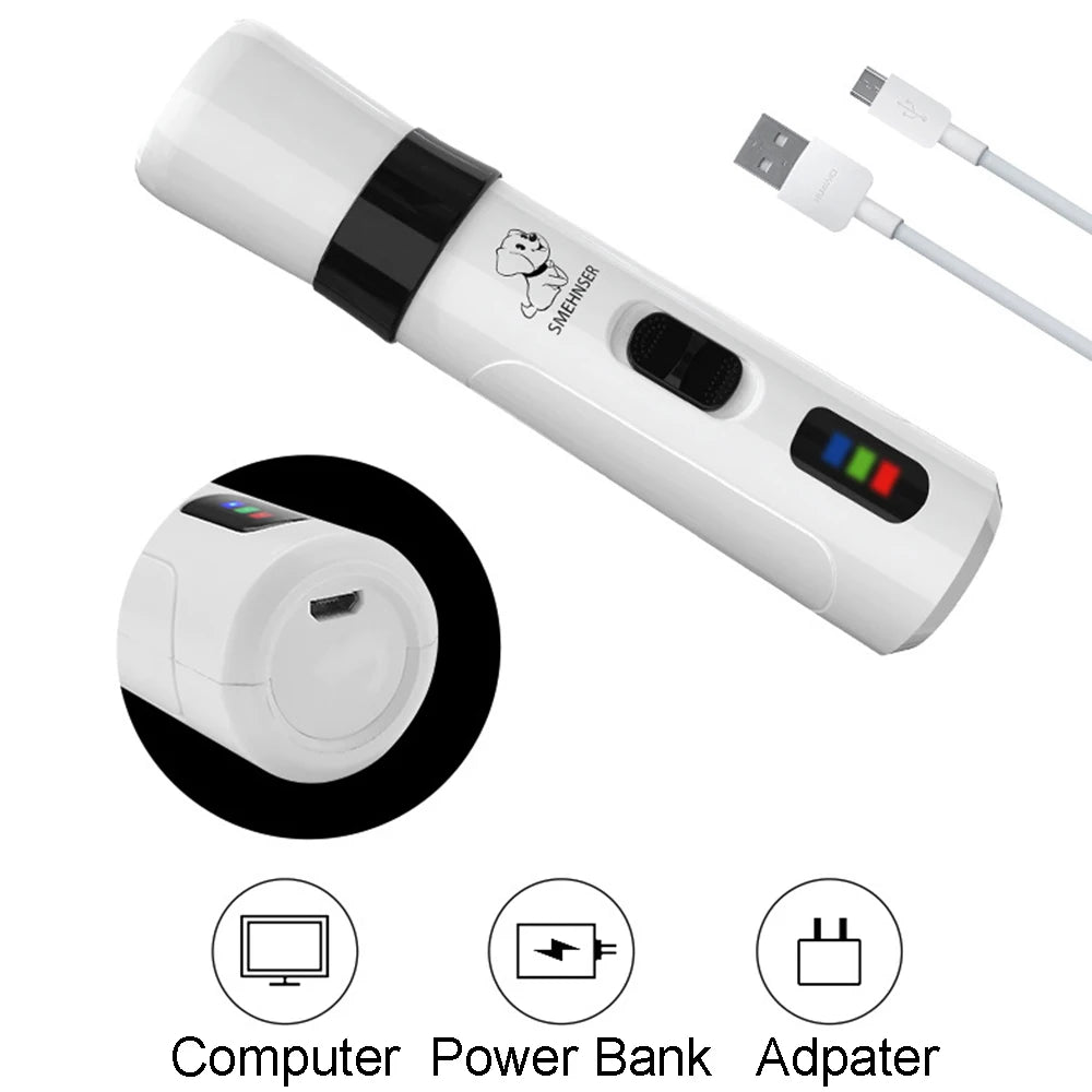 Aparador de Unhas Elétrico para Cães e Gatos