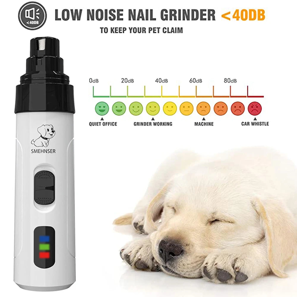 Aparador de Unhas Elétrico para Cães e Gatos