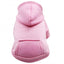 Moletom com capuz para cachorro, filhote, animal de estimação, outono/inverno, com bolso, para cães e gatos de duas patas.