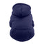 Moletom com capuz para cachorro, filhote, animal de estimação, outono/inverno, com bolso, para cães e gatos de duas patas.
