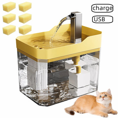 Bebedouro Automático para Gatos com Filtro USB