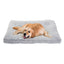 Cama para cão,  em veludo rosa, pequenos, médios e grandes, circular em lã, macias e macias, tapetes para cães dormirem fofinhos