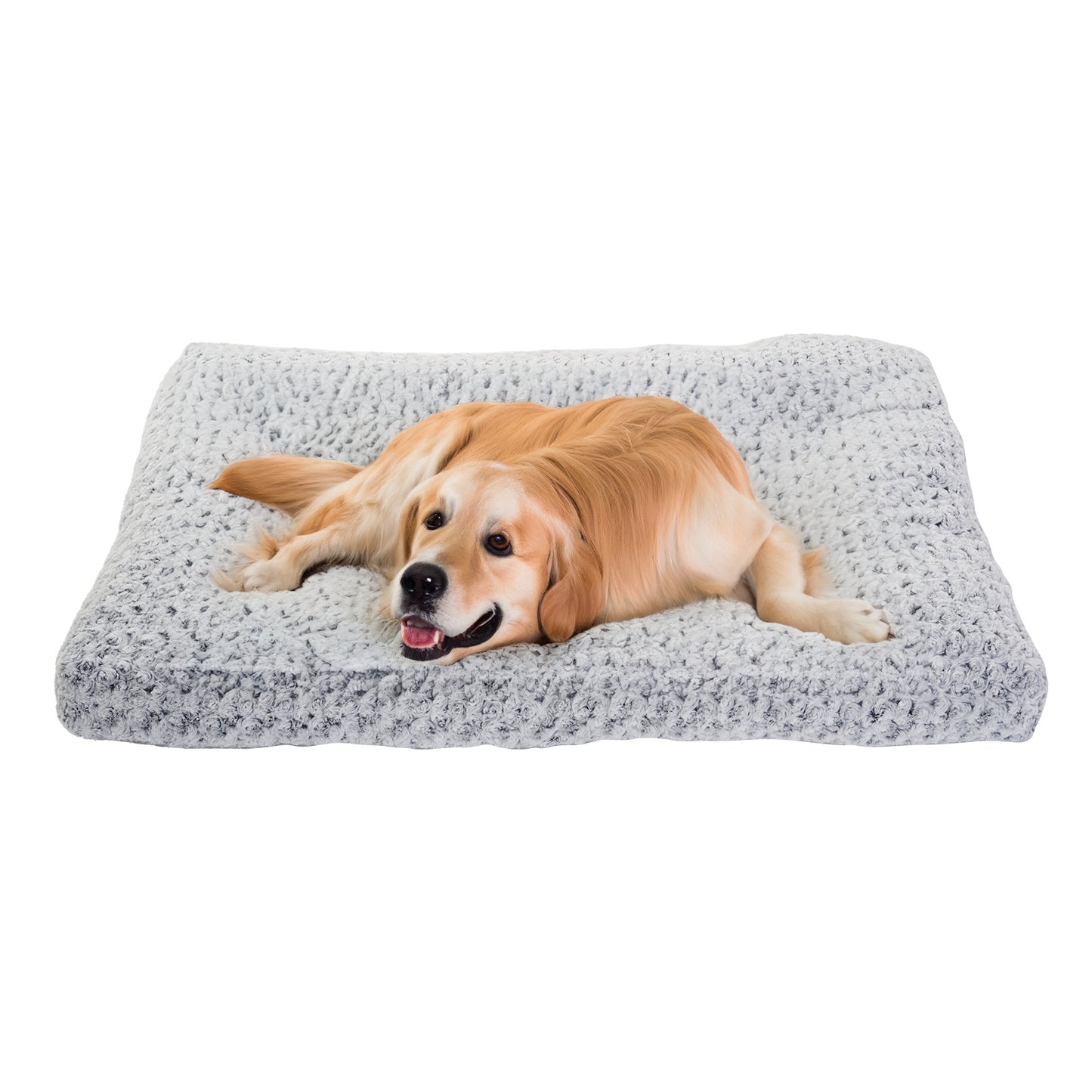 Cama para cão,  em veludo rosa, pequenos, médios e grandes, circular em lã, macias e macias, tapetes para cães dormirem fofinhos
