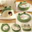 Ninho de peluche quente para cães e gatos, série Little Frog, outono e inverno, ninho para cães e gatos pequenos até 5 kg